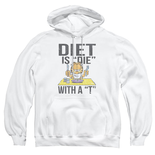 Garfield Diet Is Die With A T Pullover Hoodie