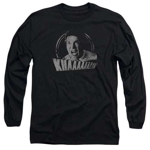 Star Trek Khan Distressed Long Sleeve T-Shirt