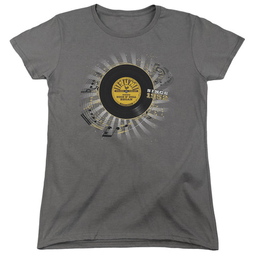 Sun Records Established Womens T-Shirt