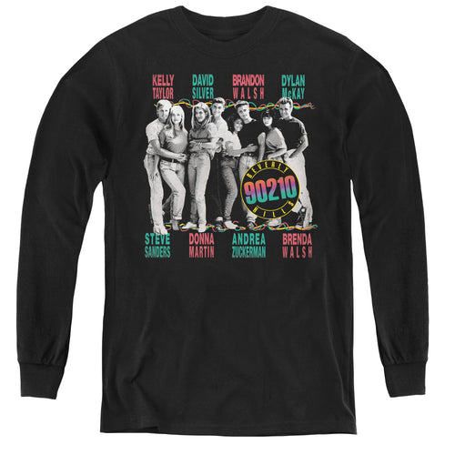 Beverly Hills 90210 Cast Roll Call Youth Long Sleeve T-Shirt