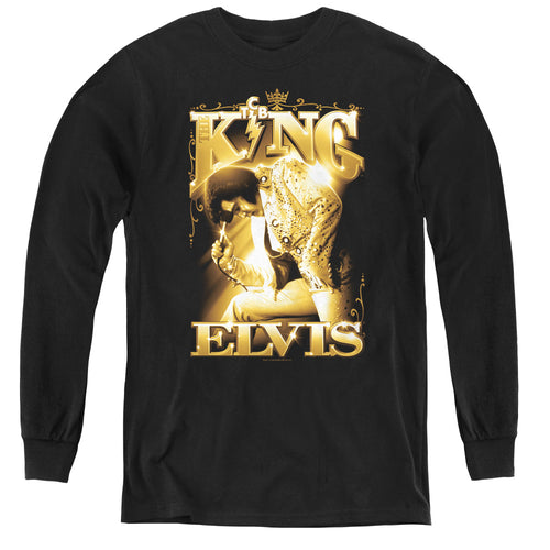 Elvis Presley The King Youth Long Sleeve T-Shirt