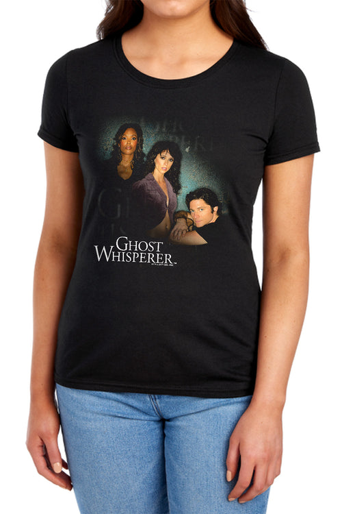 Ghost Whisperer Diagonal Cast Womens T-Shirt