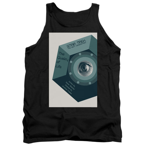 Star Trek The Quality of Life Black Tank Top