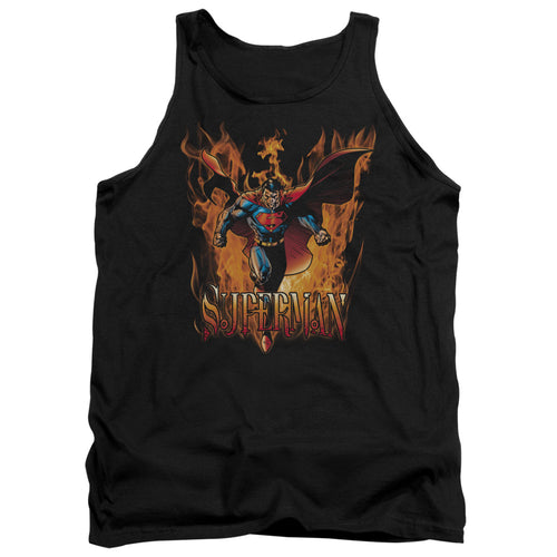 Superman Through the Fire Tank Top