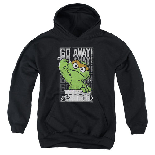 Sesame Street Go Away Youth Hoodie