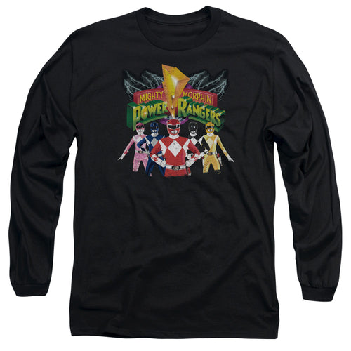 Mighty Morphin Power Rangers Rangers Unite Long Sleeve T-Shirt