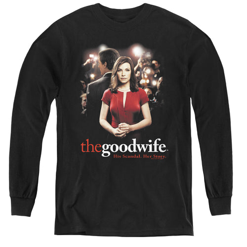 The Good Wife Bad Press Youth Long Sleeve T-Shirt