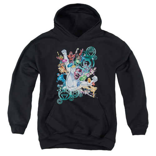 Green Lantern Lanterns Unite Youth Hoodie