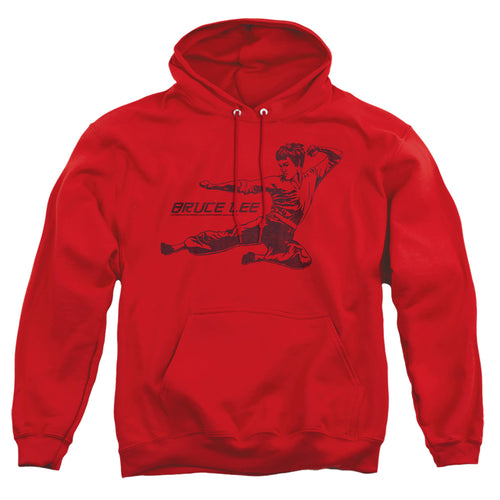 Bruce Lee Line Kick Pullover Hoodie