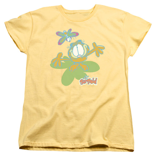 Garfield Butterfly Womens T-Shirt