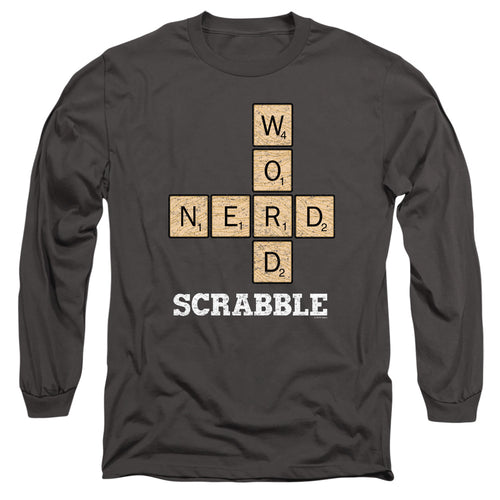 Scrabble Word Nerd Long Sleeve T-Shirt