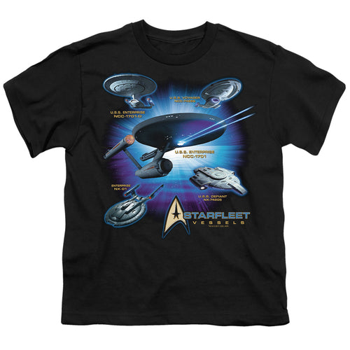 Star Trek Starfleet Vessels Youth/Toddler T-Shirt