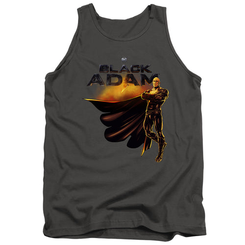 Black Adam Black Adam Logo With Character Tank Top