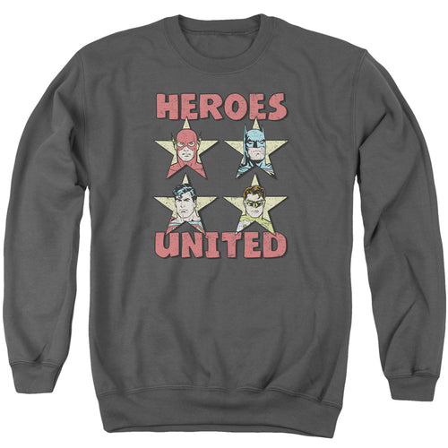 Justice League United Stars Crewneck Sweatshirt