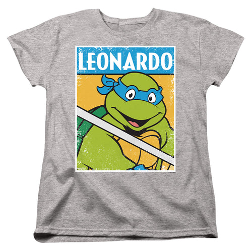 Teenage Mutant Ninja Turtles Leo Womens T-Shirt
