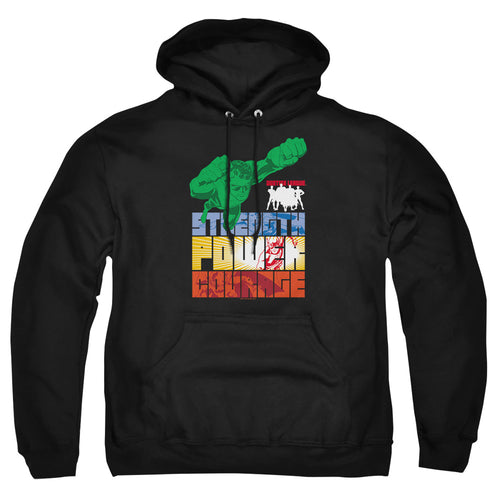 Justice League Heroic Qualities Pullover Hoodie