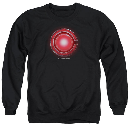 Justice League Cyborg Logo Crewneck Sweatshirt