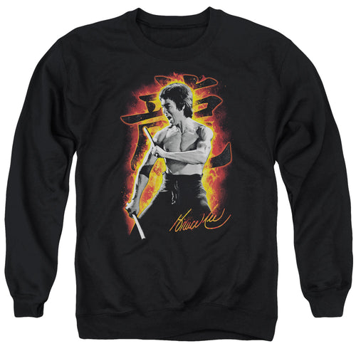 Bruce Lee Dragon Fire Crewneck Sweatshirt