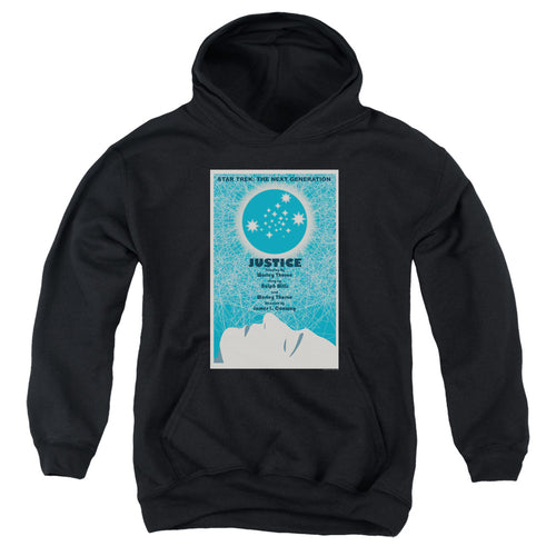 Star Trek Justice Black Youth Hoodie