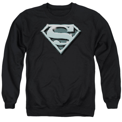 Superman Chrome Shield Crewneck Sweatshirt
