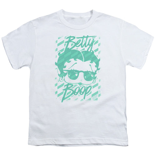 Betty Boop Summer Shades White Youth/Toddler T-Shirt