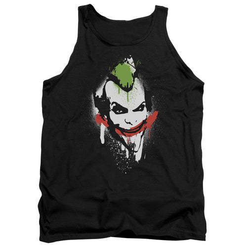 Batman Spraypaint Smile Tank Top