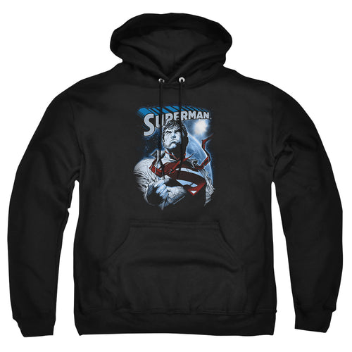 Superman Protect Earth Pullover Hoodie