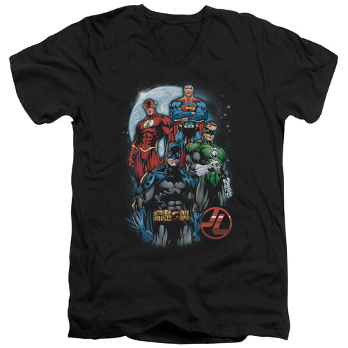 DC Comics The Four V-Neck T-Shirt
