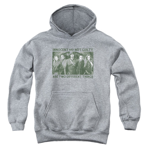 Arrow Innocent and Not Guilty Youth Hoodie