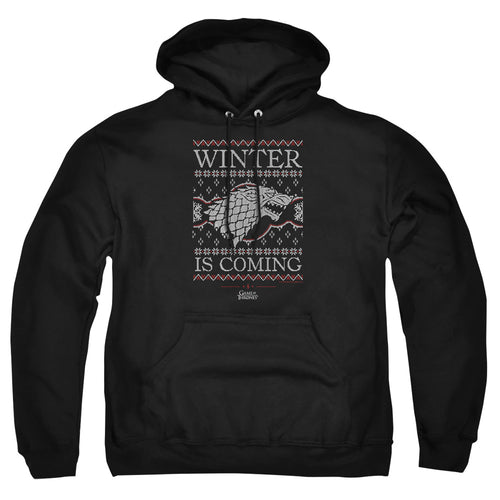 Game of Thrones Winter Is Coming Ugly Christmas Pullover Hoodie
