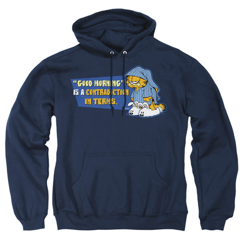 Garfield Contradicition In Terms Pullover Hoodie