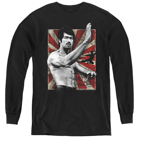 Bruce Lee Concentrate Youth Long Sleeve T-Shirt