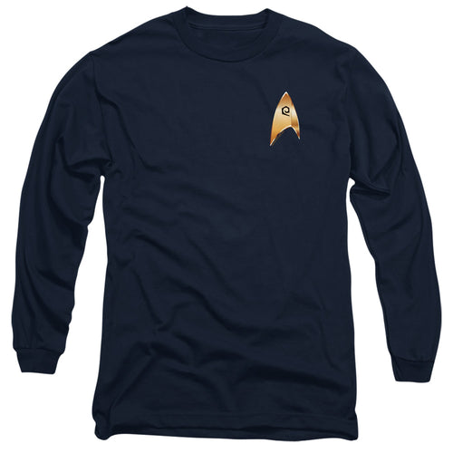 Star Trek Operations Badge Long Sleeve T-Shirt