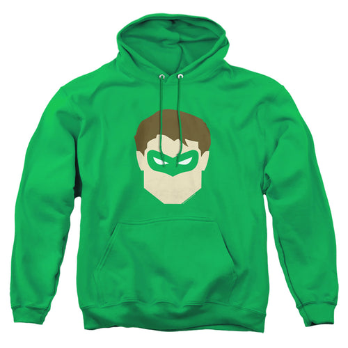 Green Lantern Gl Head Pullover Hoodie
