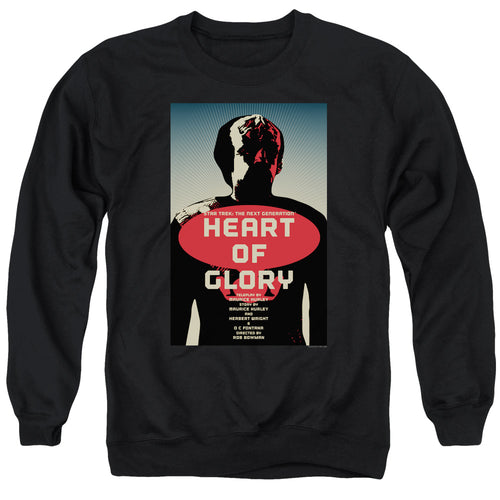 Star Trek Heart of Glory Black Crewneck Sweatshirt