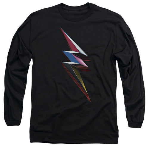 Mighty Morphin Power Rangers: The Movie Movie Bolt Long Sleeve T-Shirt
