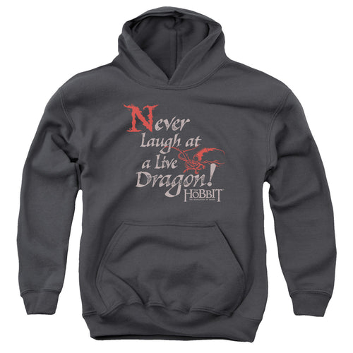 The Hobbit Never Laugh Youth Hoodie