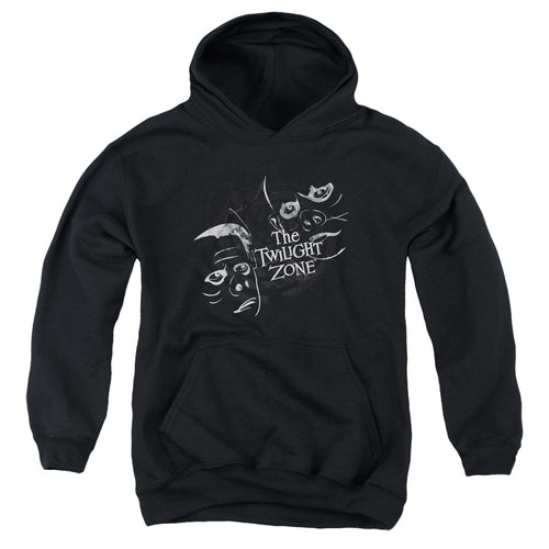 The Twilight Zone Strange Faces Youth Hoodie