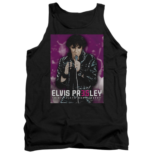 Elvis Presley 35 Leather Tank Top