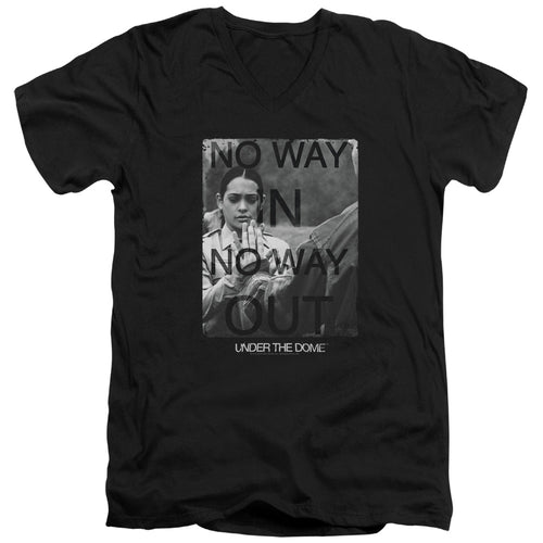 Under the Dome No Way In No Way Out V-Neck T-Shirt