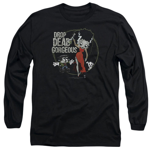 Betty Boop Drop Dead Gorgeous Long Sleeve T-Shirt