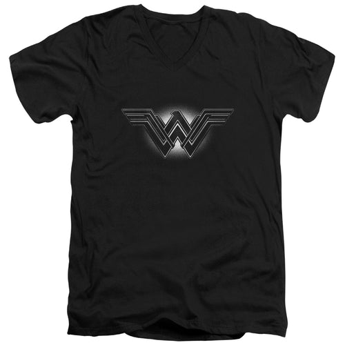 Batman v Superman Glow Emblem V-Neck T-Shirt