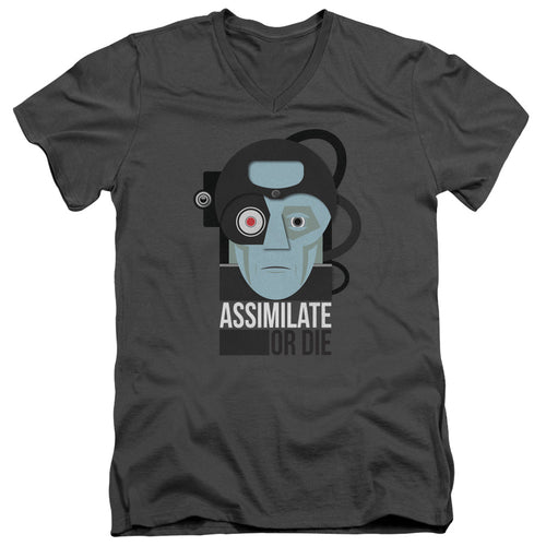 Star Trek Assimilate or Die V-Neck T-Shirt