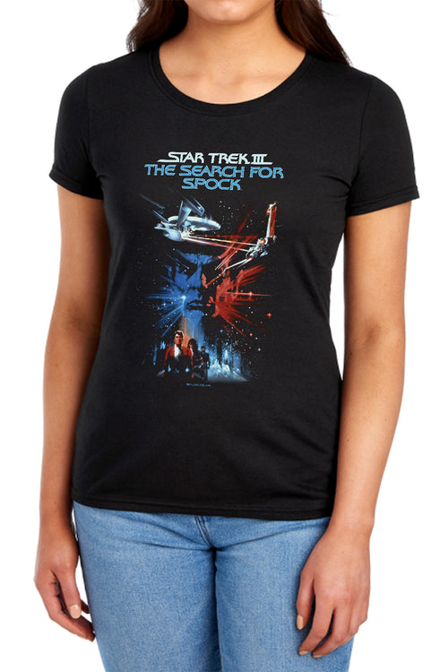 Star Trek Search for Spock(movie) Womens T-Shirt
