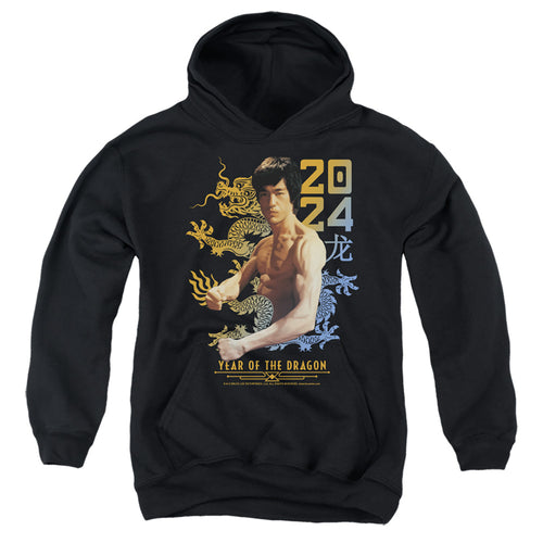 Bruce Lee Two Tone Year of the Dragon Youth Hoodie