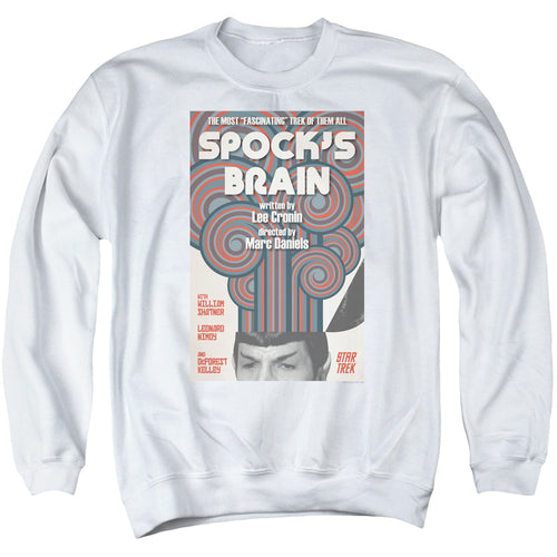 Star Trek Juan Ortiz Spock's Brain Crewneck Sweatshirt