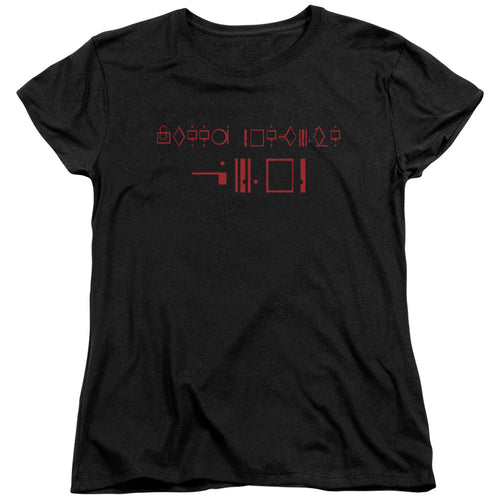 Superman Kneel Before Zod Womens T-Shirt