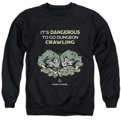 Dungeons & Dragons Dangerous to Go Alone Crewneck Sweatshirt
