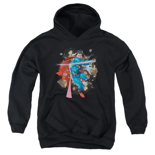 Superman Rock Breaker Youth Hoodie