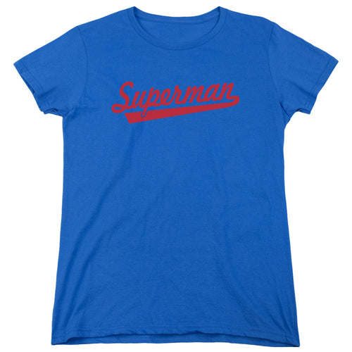 Superman S Tail Womens T-Shirt